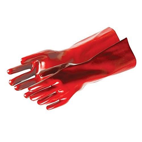Silverline 868551 PVC Gauntlets - Red
