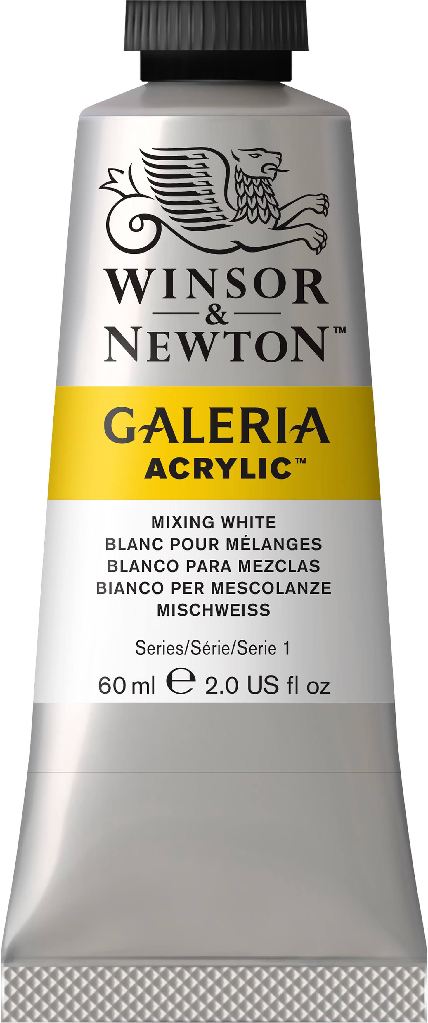 Winsor & Newton Galeria Acrylic - Mixing White, 60ml