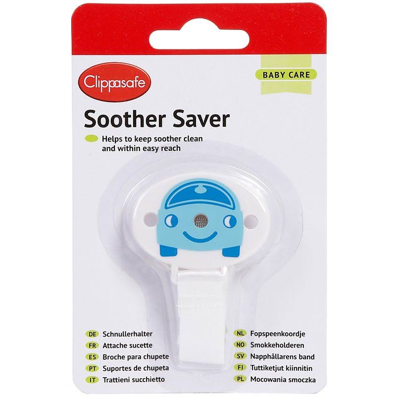 Clippasafe Soother Saver - Pink
