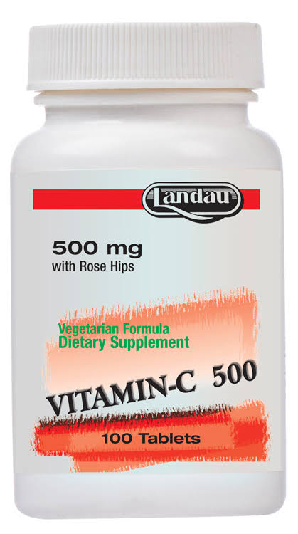 Landau Kosher Vitamin C 500 mg - 100 Tab