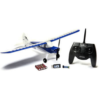 HobbyZone Sport Cub S 2 Ultra-Micro RC Trainer Plane with SAFE RTF Drone Fixed Wings, No Camera Mount, 5 min., 300 ft. 91m, Intermediate HBZ44000