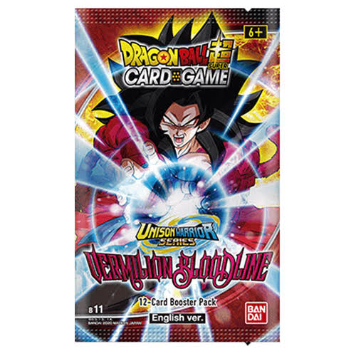 Dragon Ball Super Card Game: B11 Unison Warrior Series Vermilion Bloodline Booster Pack