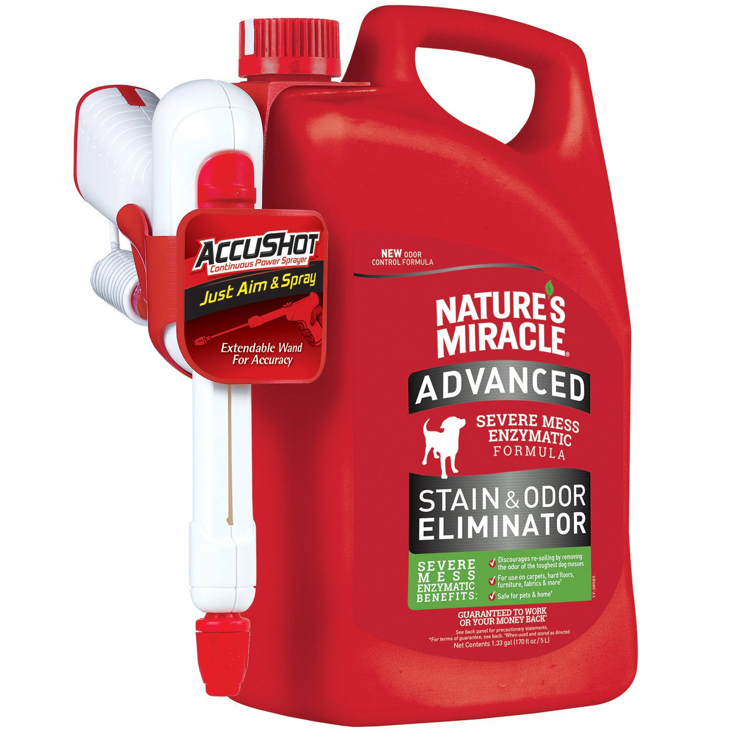 Natures Miracle Advanced Stain and Odor Eliminator - 170oz