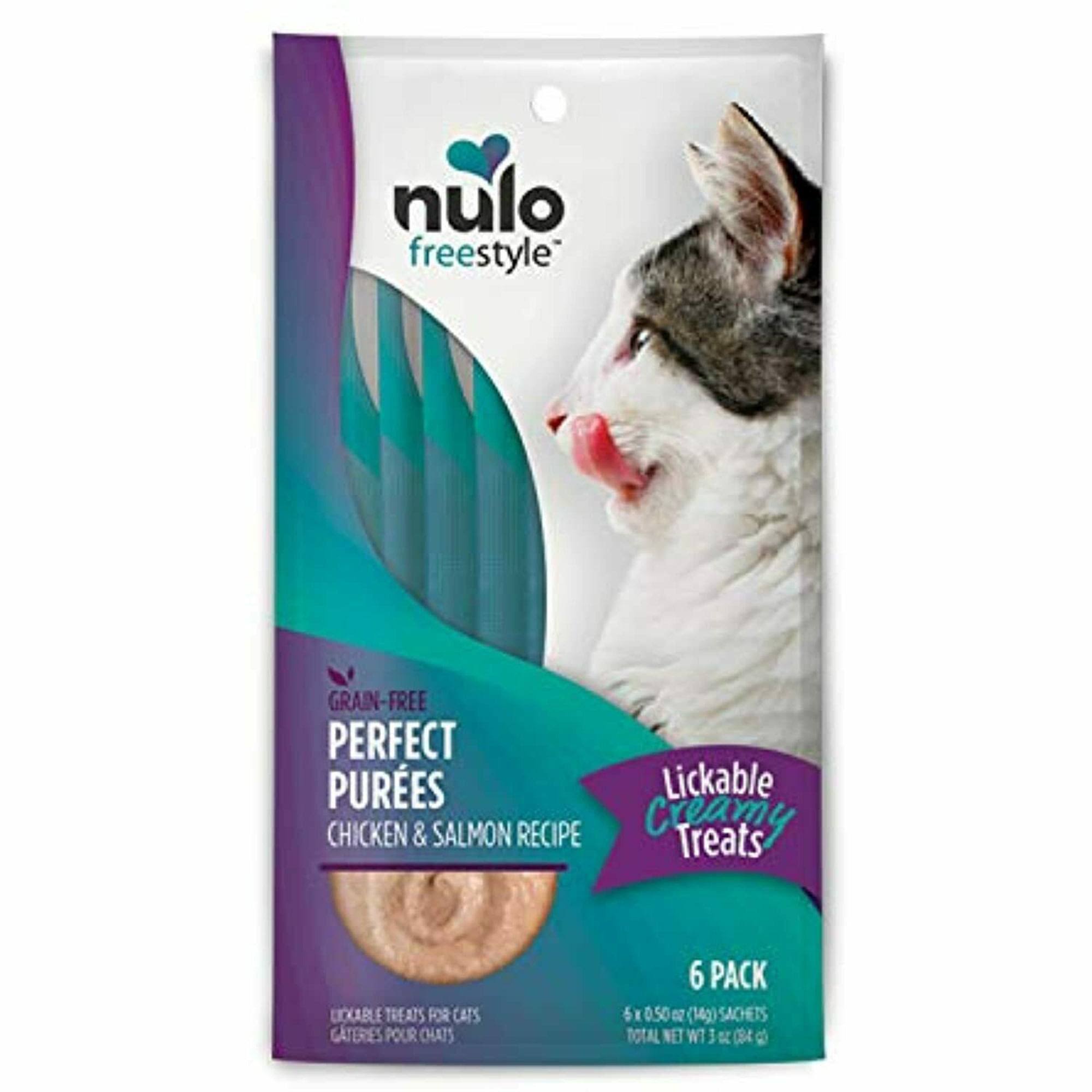Nulo Freestyle Perfect Puree Chicken & Salmon Cat Treat