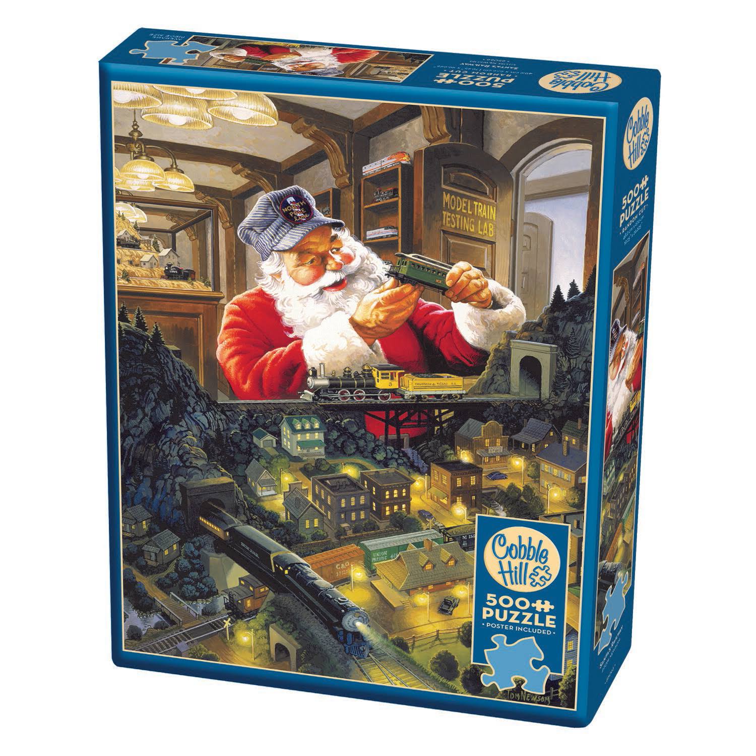 Cobble Hill: Santa's Railway: 500 Piece Puzzle
