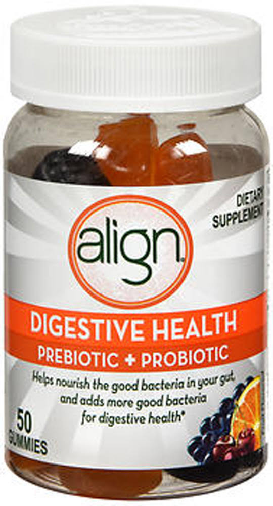 Align Digestive Health Prebiotic & Probiotic Gummies - 50 Gummies