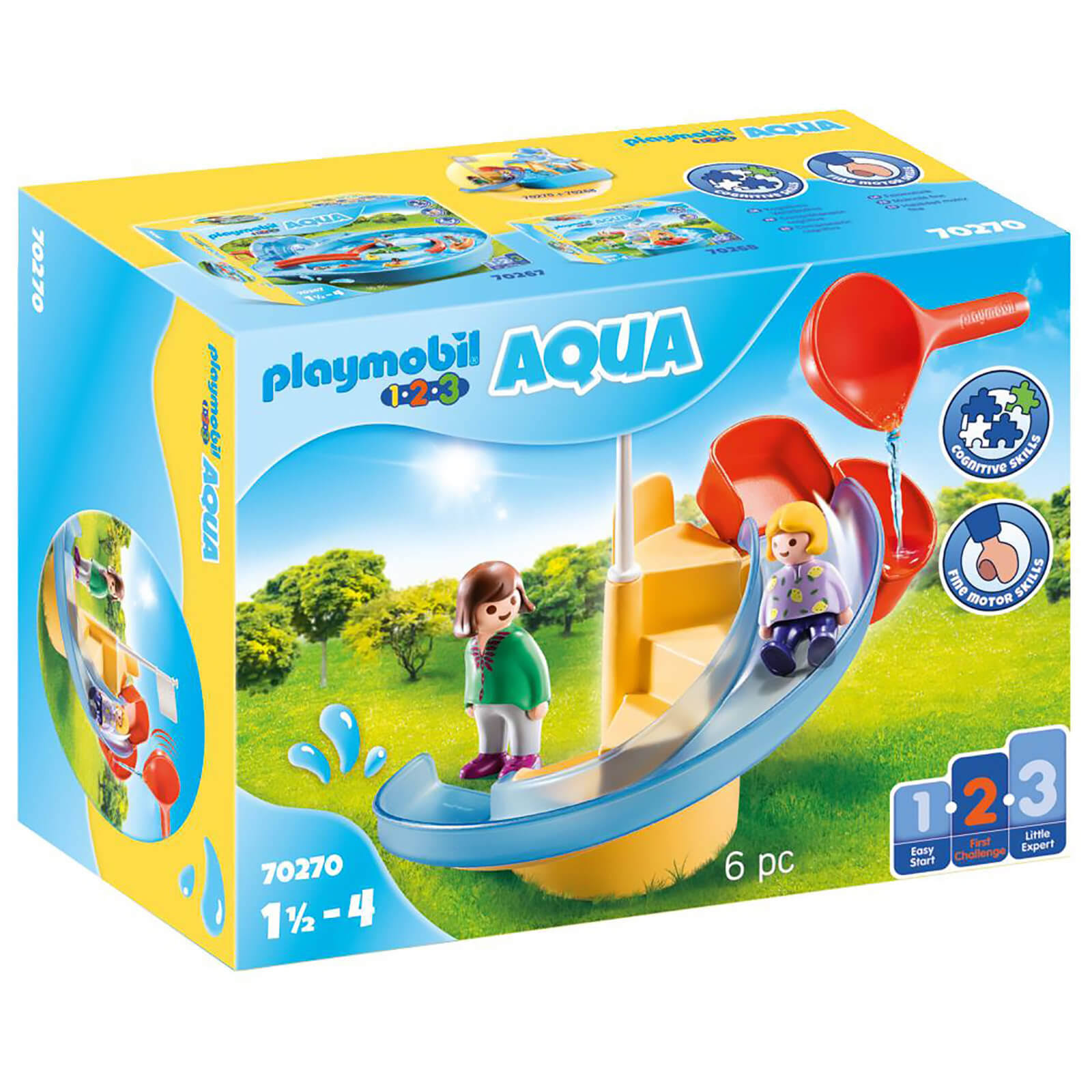 Playmobil 70270 1.2.3 AQUA Water Slide