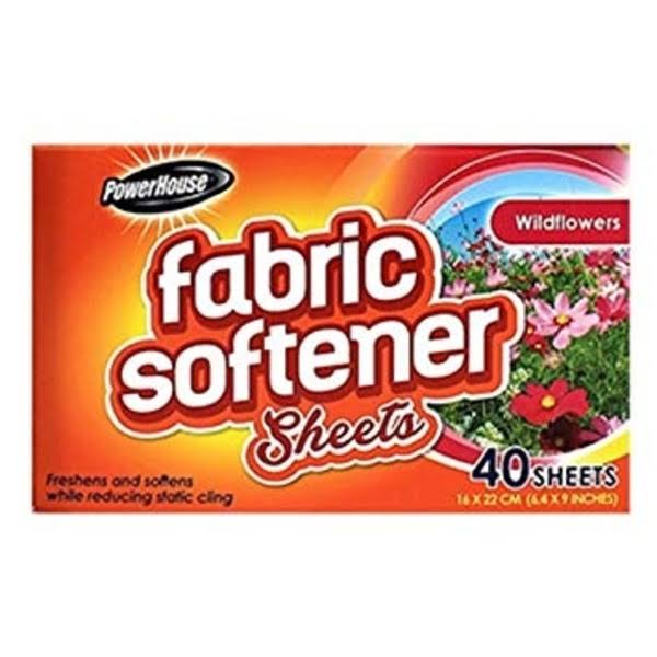 Personal Care Fabric Softener Sheet - 40ct, Floral Fresh