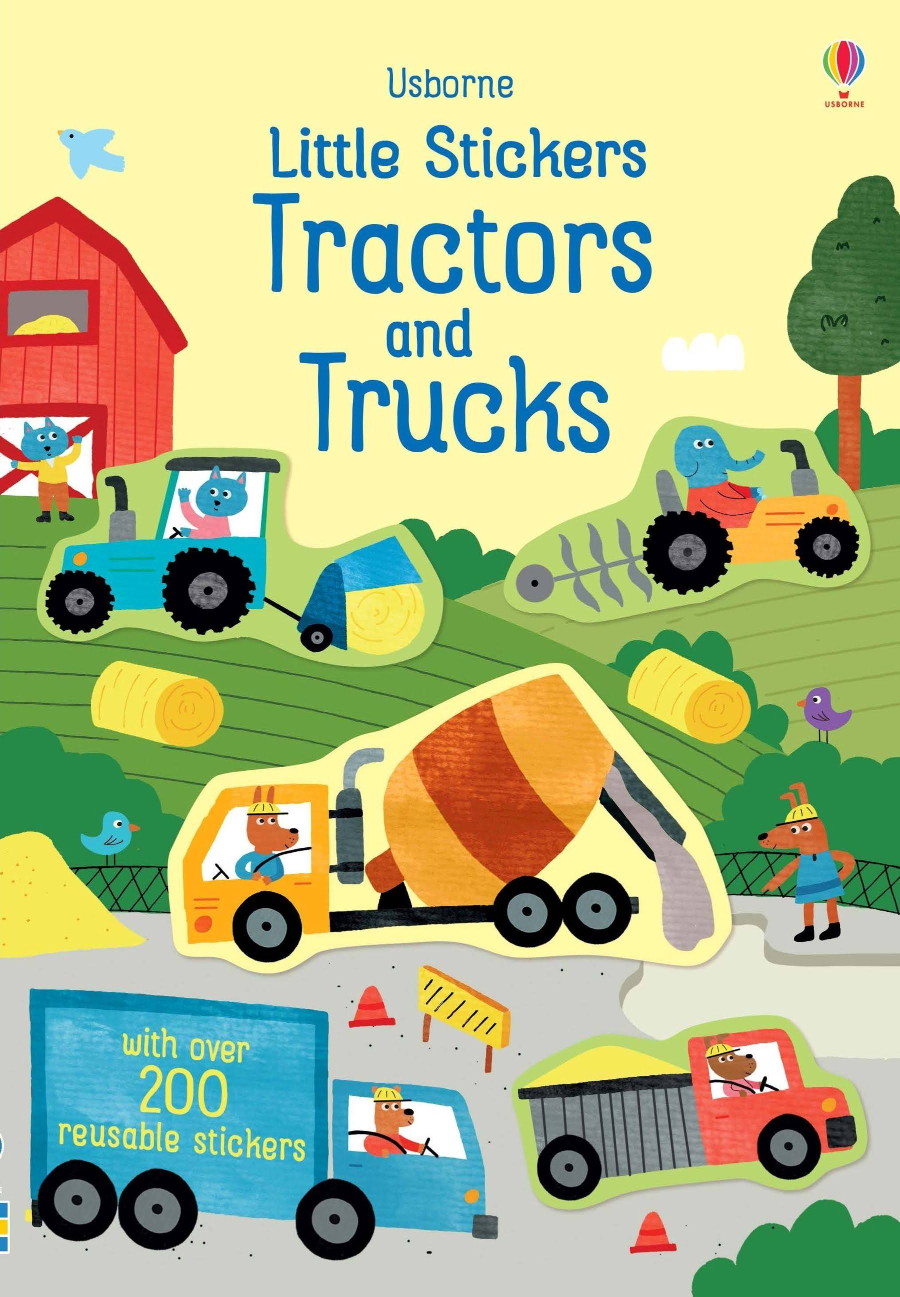 Little Stickers Tractors and Trucks - Used (Acceptable) - 0794548644