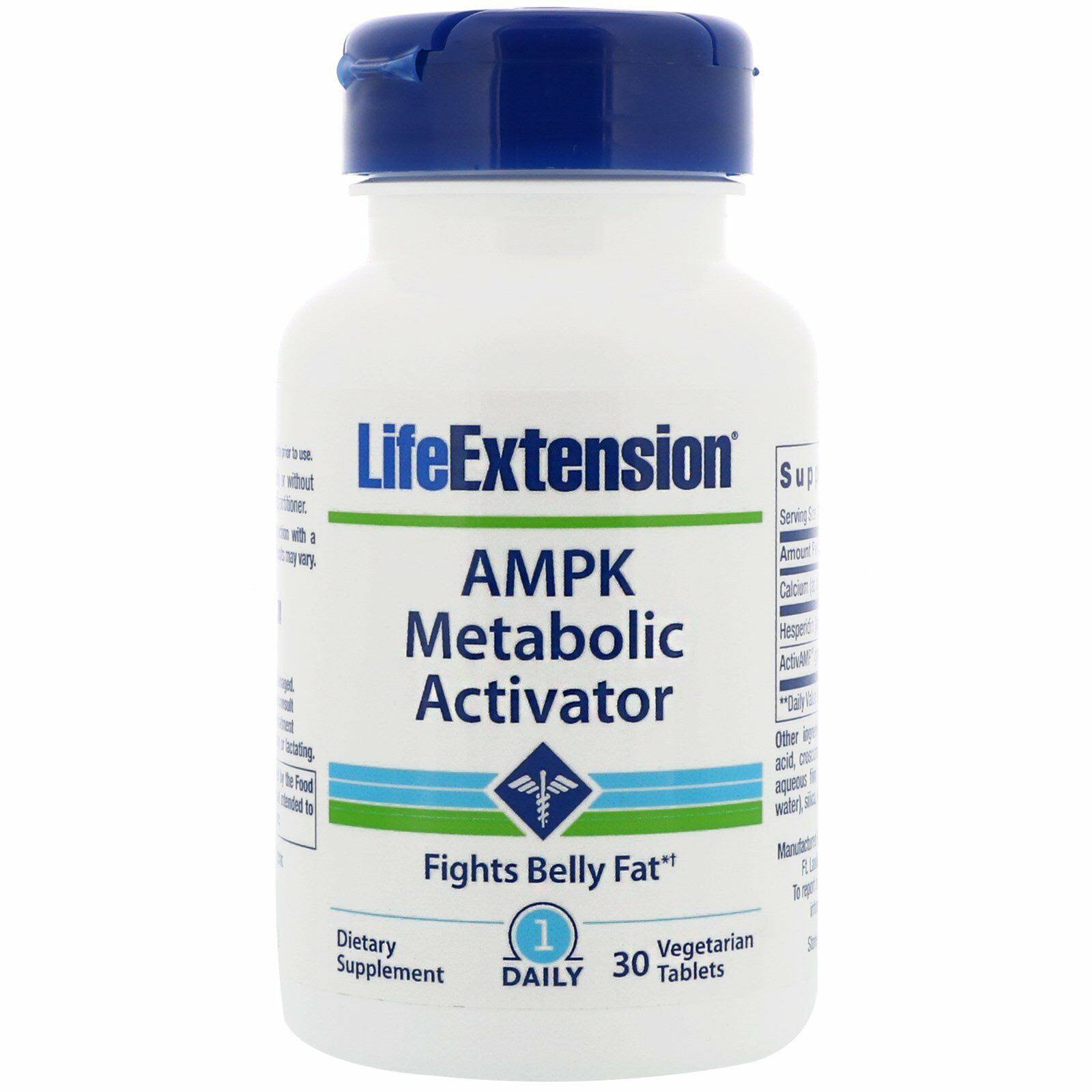 Life Extension - AMPK Metabolic Activator - 30 Vegetarian Tablets