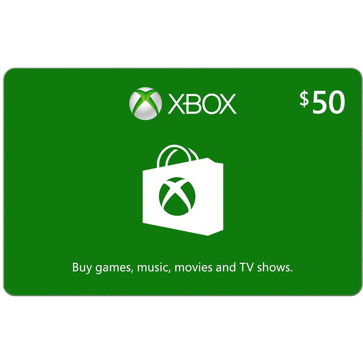 Xbox Live E-Gift Card