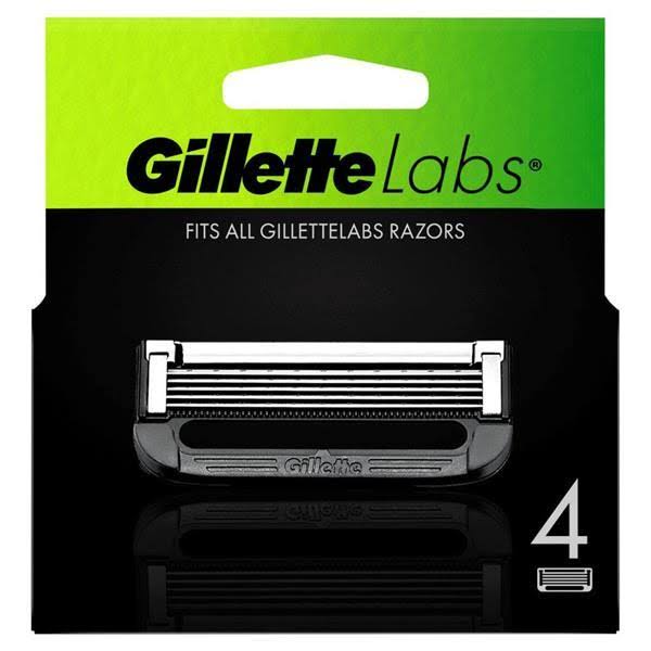 Gillette Labs Razor Blades Refill 4 Pack