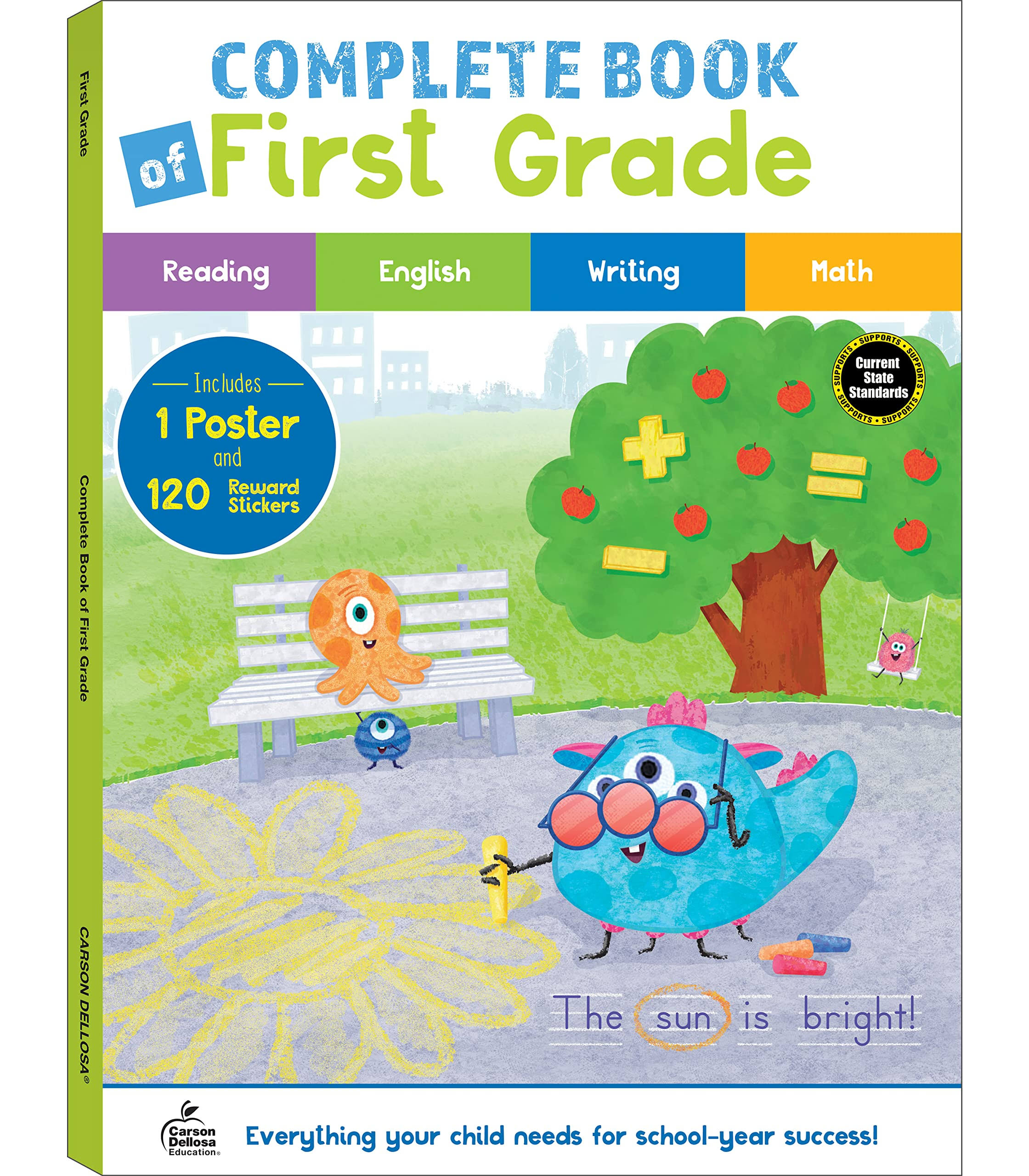 Complete Book of First Grade by Carson Dellosa Education