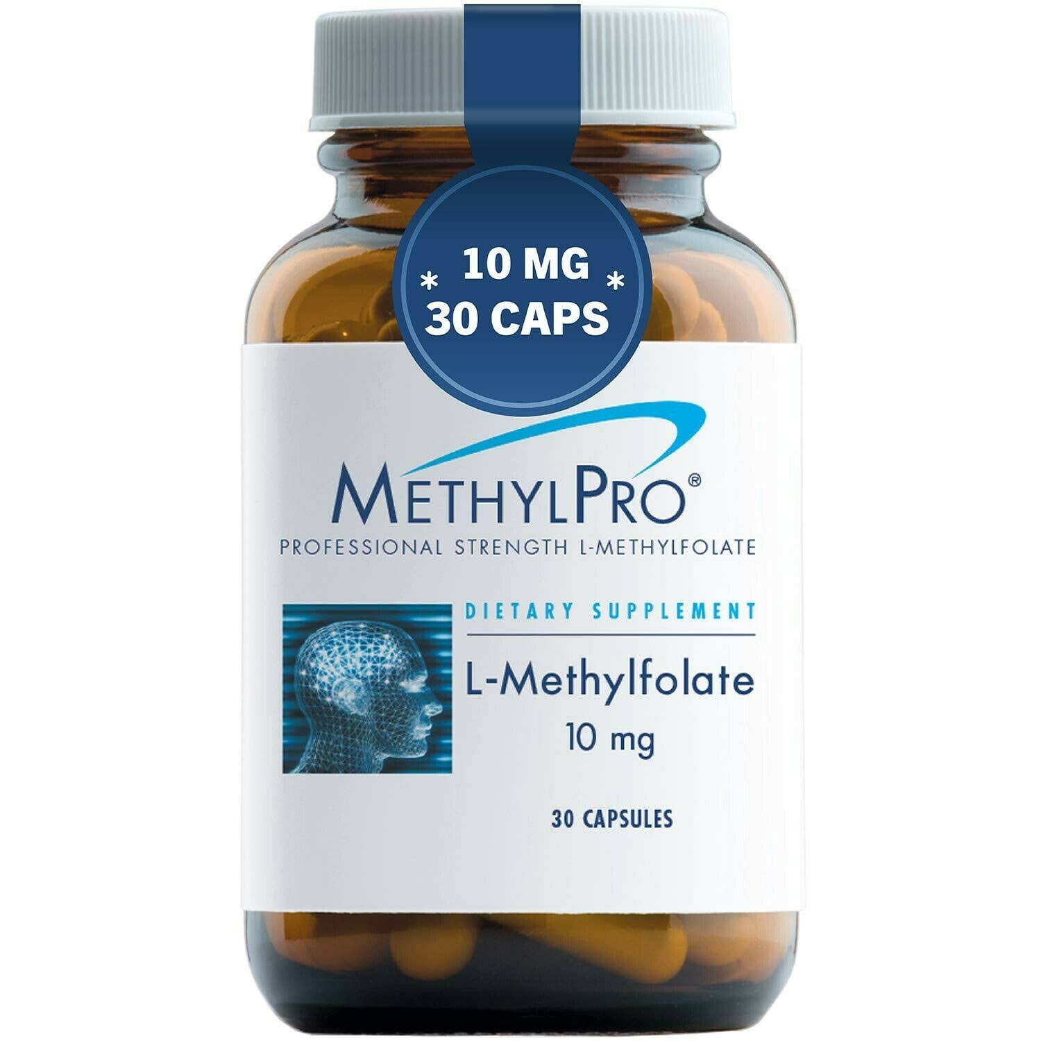 Methyl Pro Professional Strength L Methylfolate Dietary Supplement - 30ct