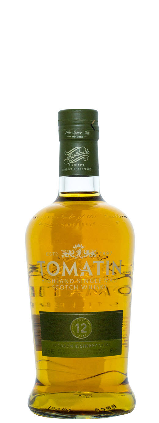 Tomatin 12 Year Single Malt Highland Scotch Whisky - 750 ml bottle