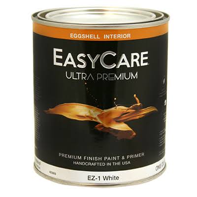 Easycare Qt. Brite White Interior Eggshell Latex Enamel, 4 Pk, True Value, Ez1 Qt