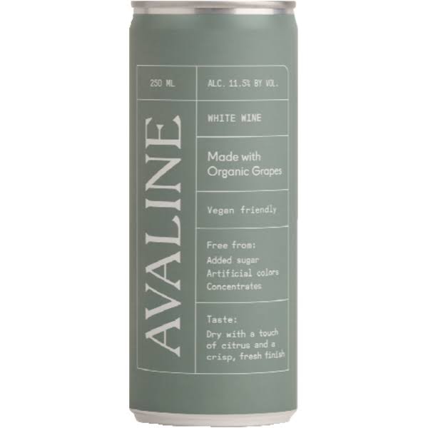 Avaline Organic White Blend in Can - 250 ml