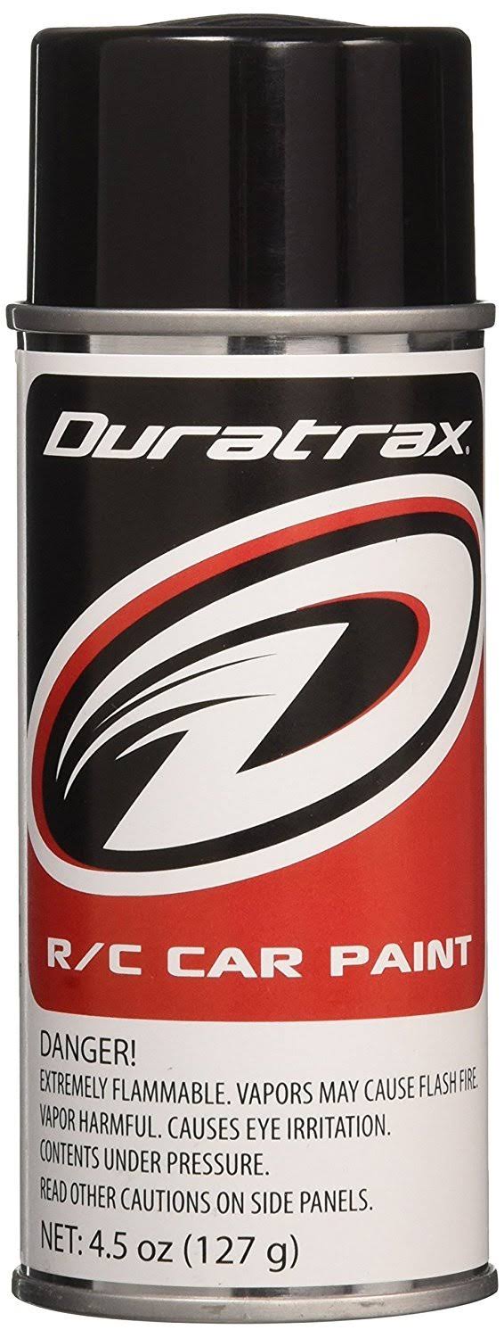 Duratrax Polycarbonate Spray Paint - Basic Black, 4.5oz