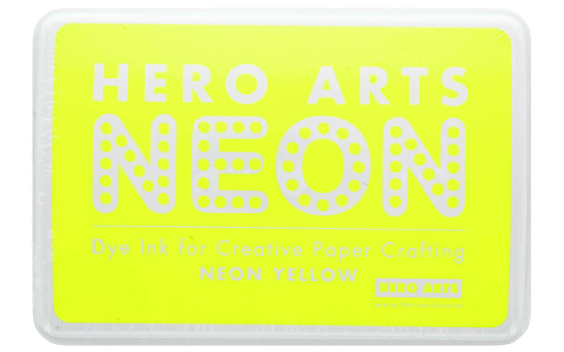 Hero Arts Rubber Stamps Neon Ink Stamp Pad - Yellow