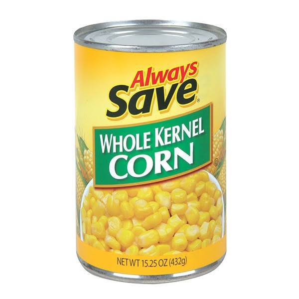 Always Save Whole Kernel Corn - 15oz