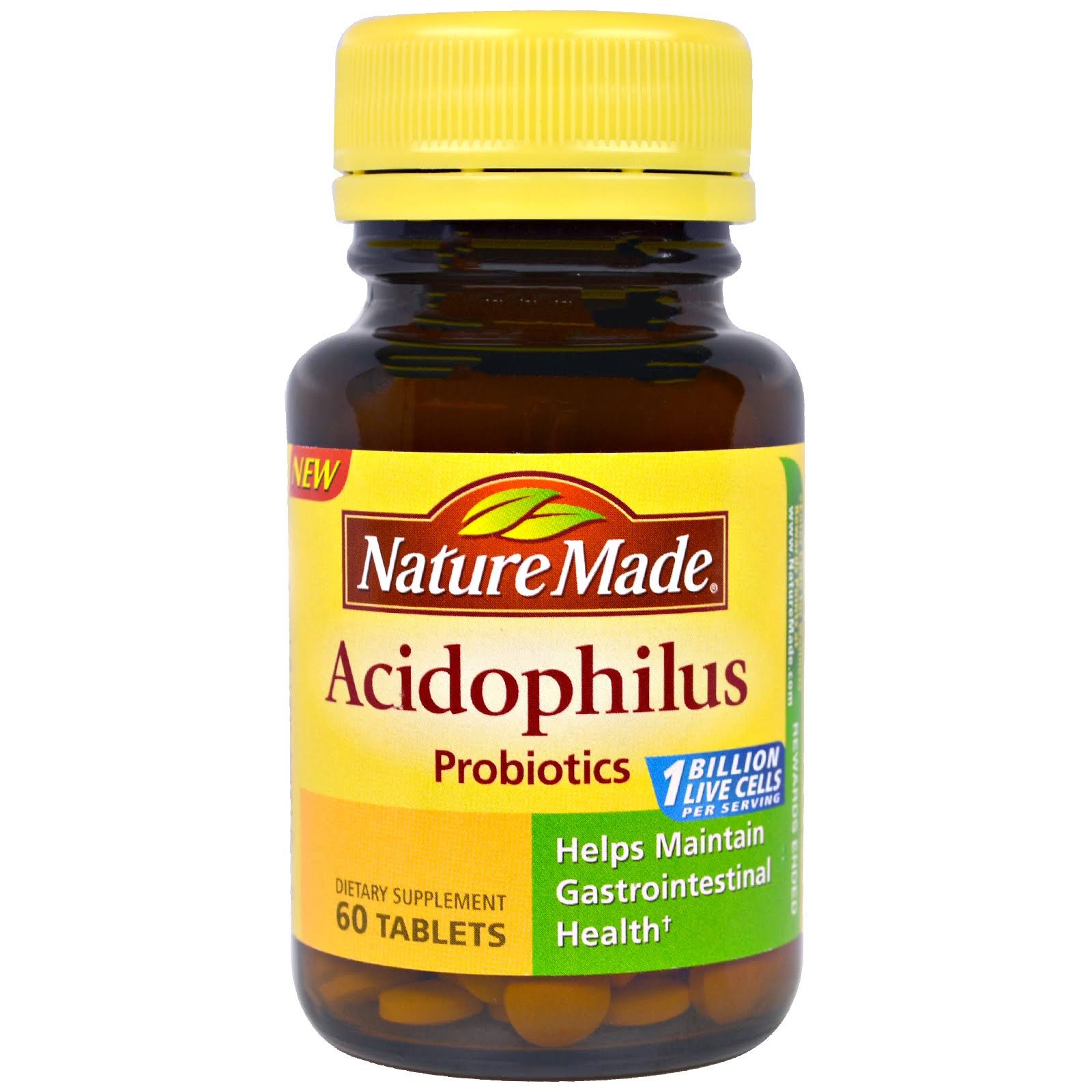 Nature Made Acidophilus Probiotic Dietary Supplement - 60ct