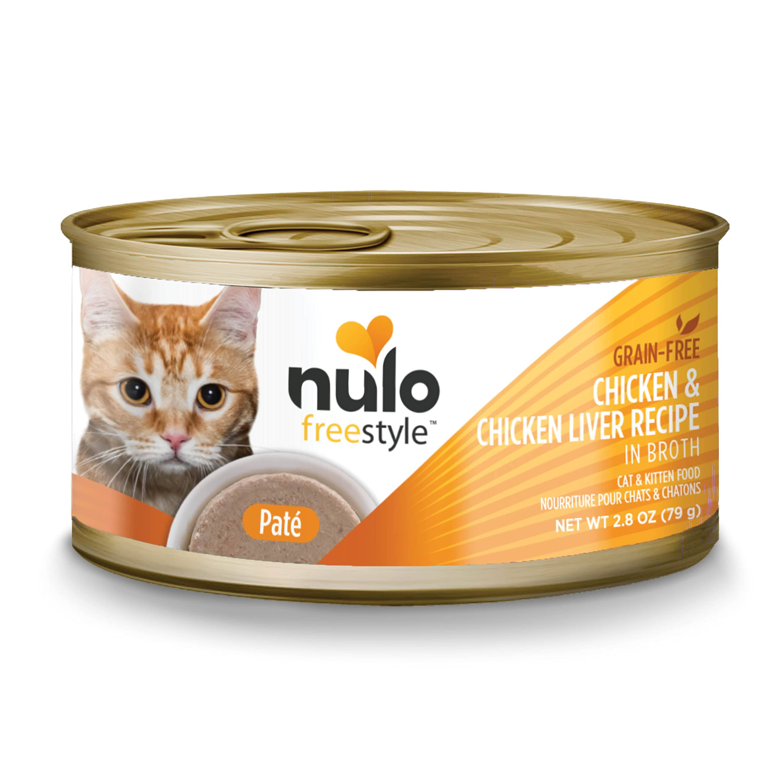 Nulo Freestyle Cat Pate Grain Free Chicken Liver 2.8oz