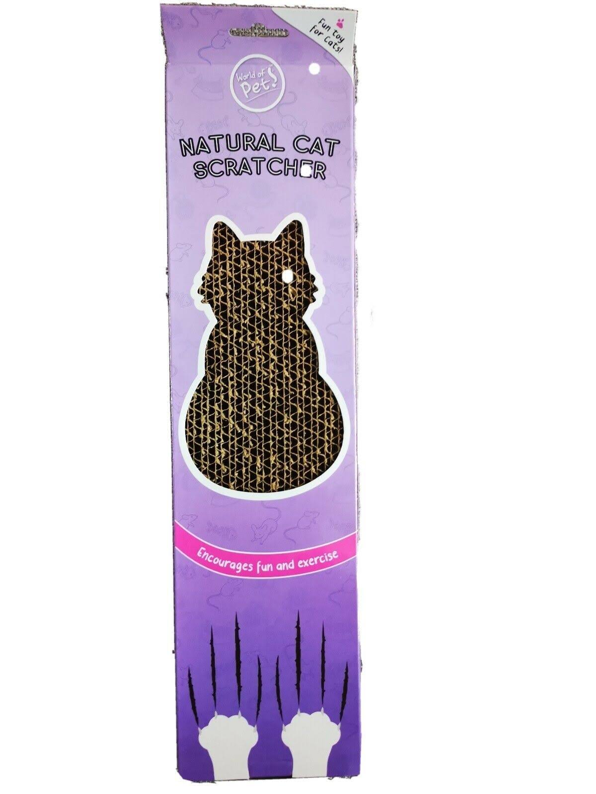 Pet Cat/Kitten Cardboard PLAY/TOY Scratcher Board