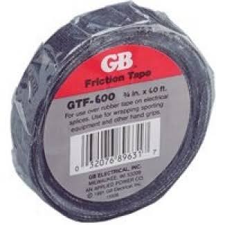 Gardner Bender Electrical Tape - Black, 3/4" x 60'