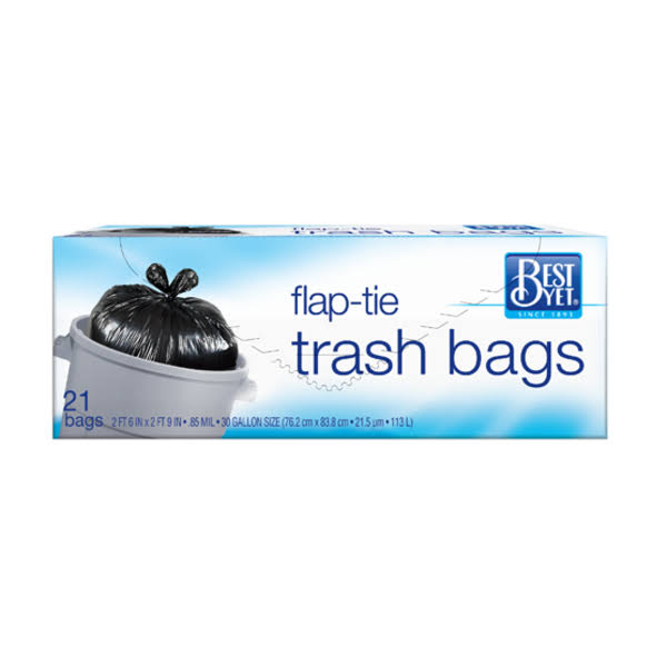 Best Yet Trash Bags - 21 Count - Fruit Fair - Delivered by Mercato