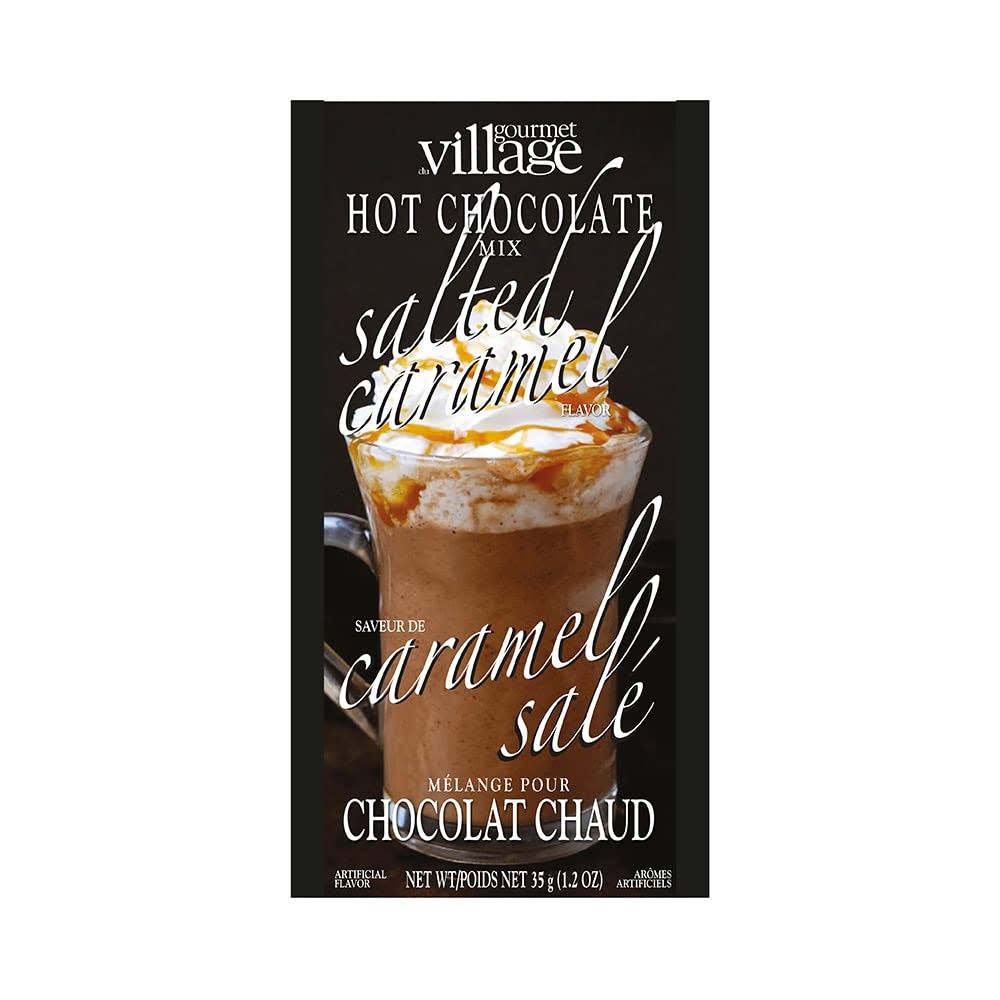 Gourmet du Village Hot Chocolate Mini, Salted Caramel, 35g
