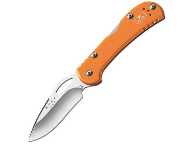 Buck Knives Mini Spitfire Orange Folder Knife - 0726ORSB 7798