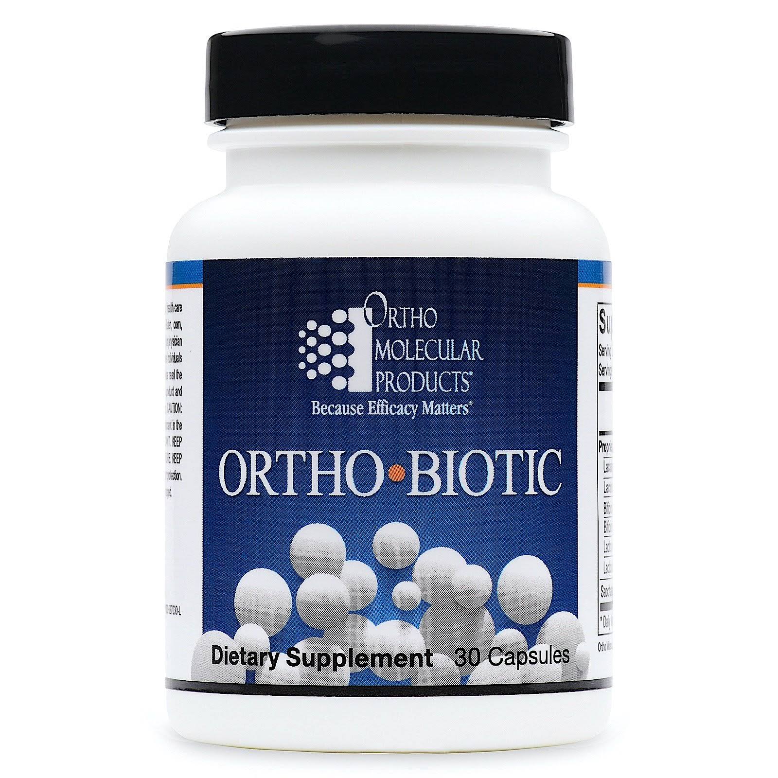 Ortho Molecular Ortho Biotic - 30 capsules