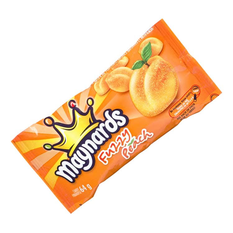 Maynards Fuzzy Peach Candy - 64g