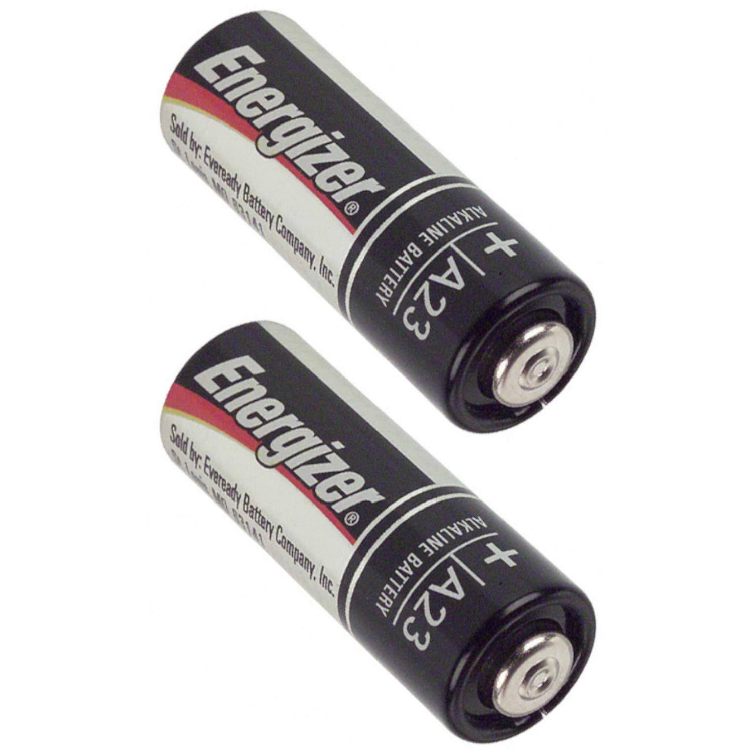 Energizer A23 12V cc Zero Mercury Alkaline Batteries - 2 Pack