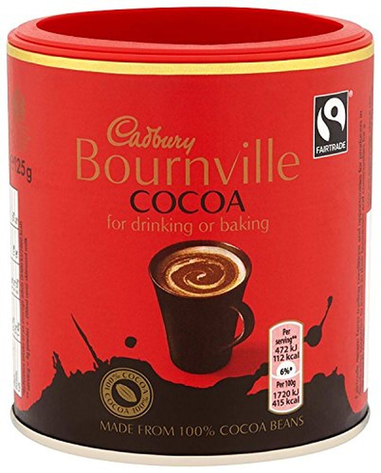 Cadbury Fairtrade Bournville Cocoa - 125g