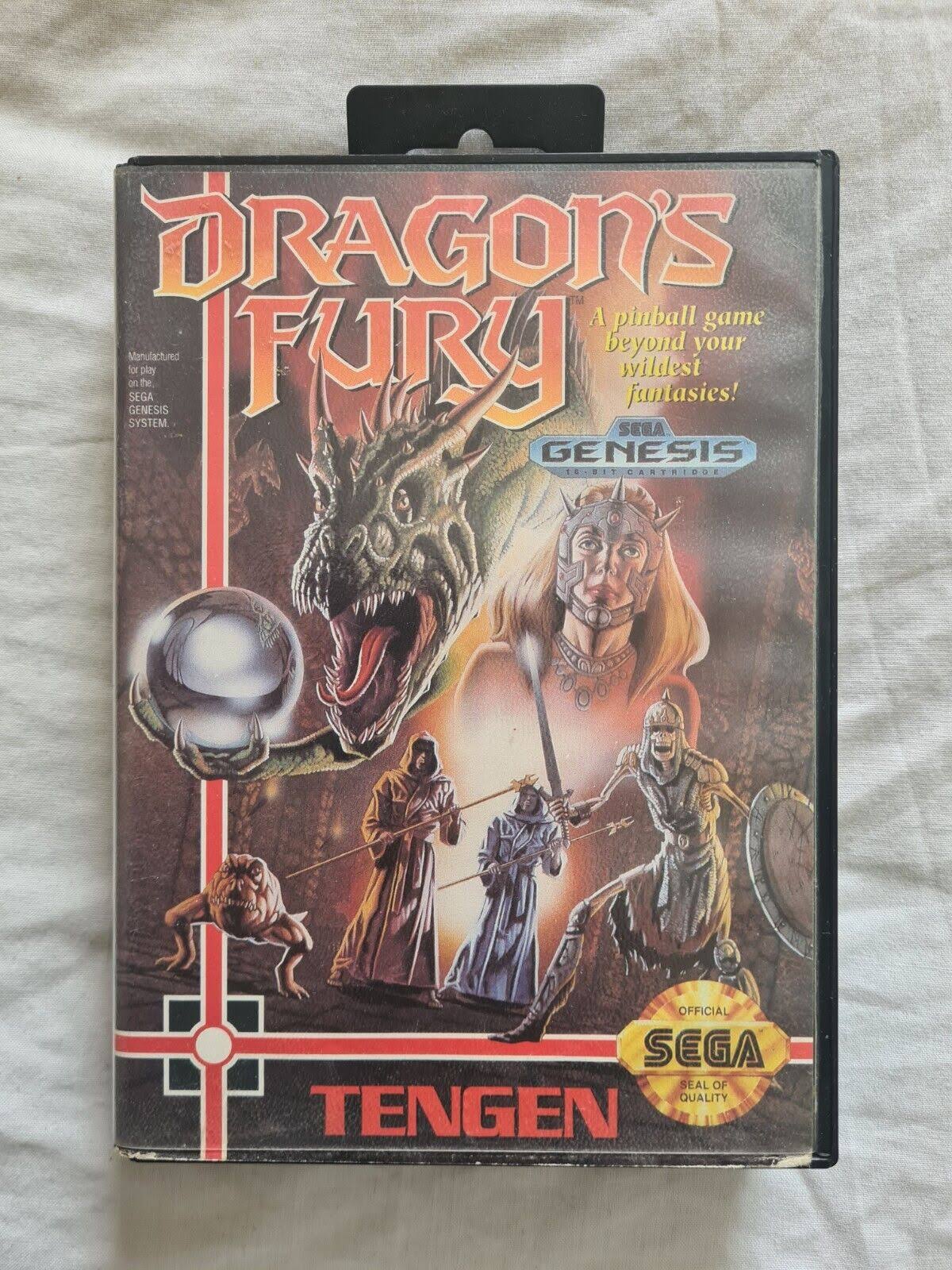 Dragon's Fury - Sega Genesis