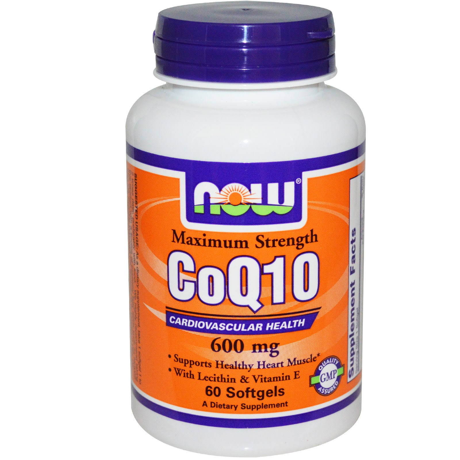 Now Foods CoQ-10 Supplement - 600mg, 60ct