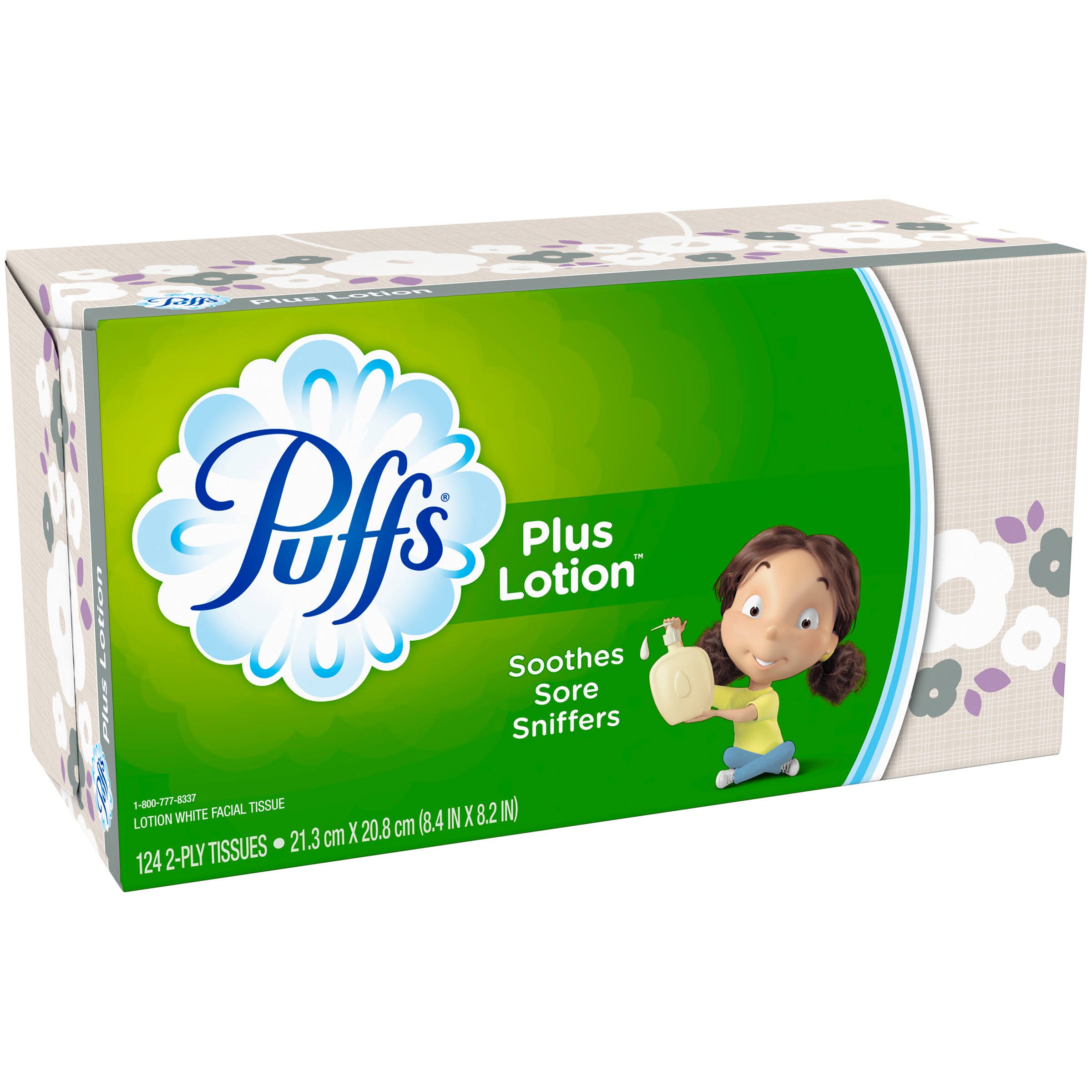 Puffs Plus Lotion Facial Tissues - 120 Count