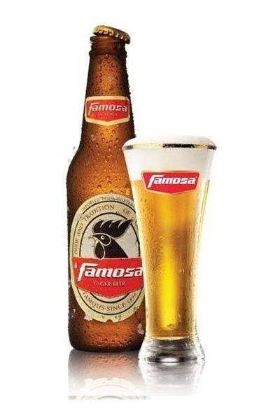 Famosa Lager Beer (6 Pack, 12 fl oz)