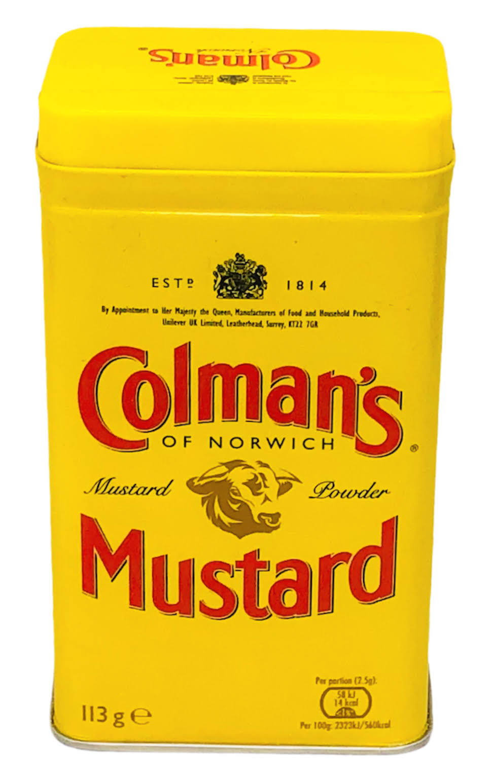 Colman's Norwich Mustard Powder - 4 oz canister