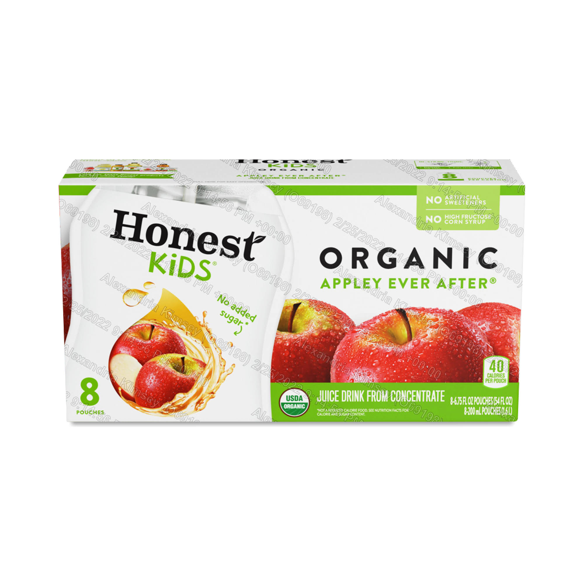 Honest Kids Appley Ever After Organic Juice Drink - 6.75oz, 8ct