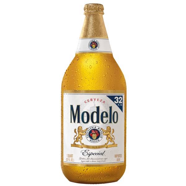 Modelo Especial Mexican Lager Beer Bottle - 32 fl oz
