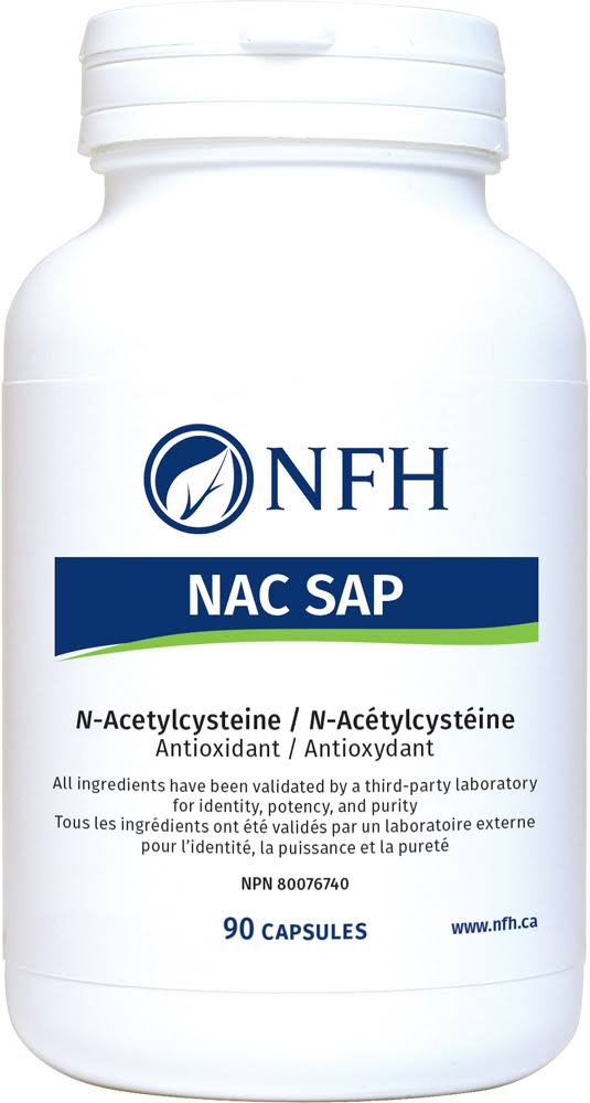 Nutritional Fundamentals For Health N Acetylcysteine Anti Oxidant Support Capsules - 90ct