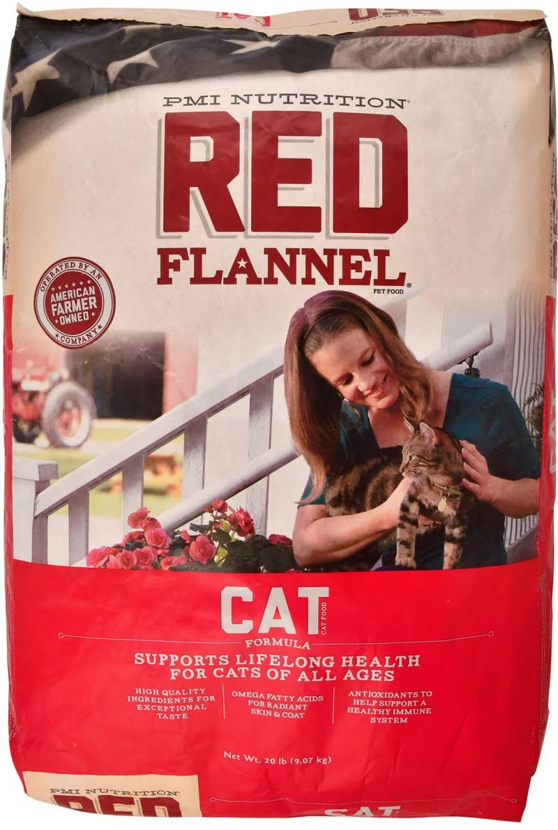Purina Red Flannel Cat Formula Cat Food Pance