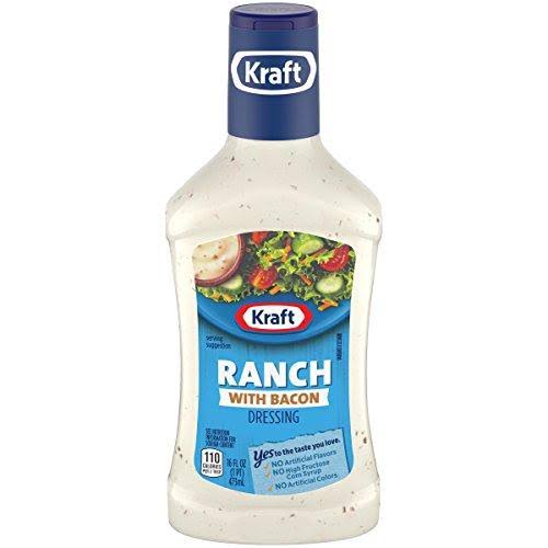 Kraft Ranch Dressing - With Bacon, 16oz