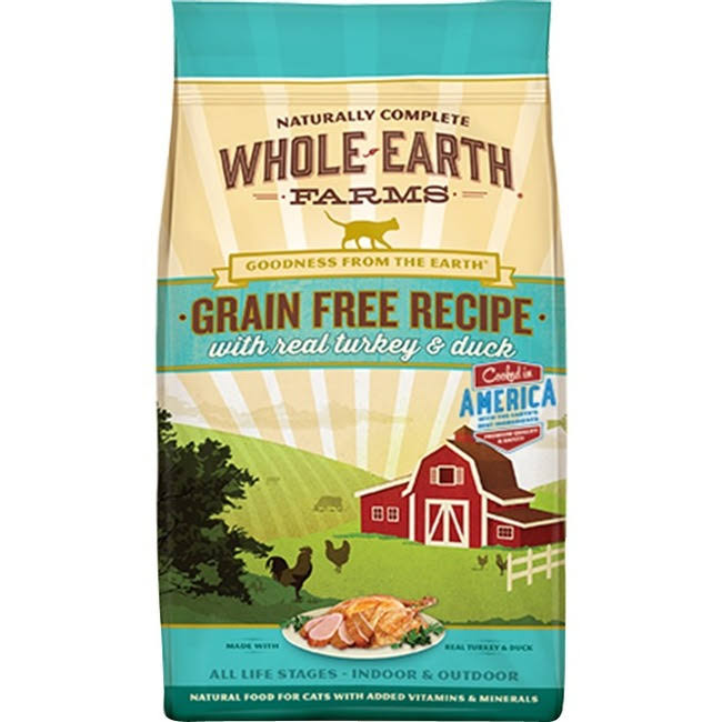 Whole Earth Farms Grain Recipe Turkey and Duck Dry Dog Food - 12lb