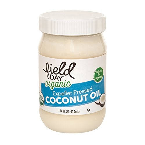 Field Day Organic Expeller Pressed Coconut Oil Coconut Oil , 6 Count