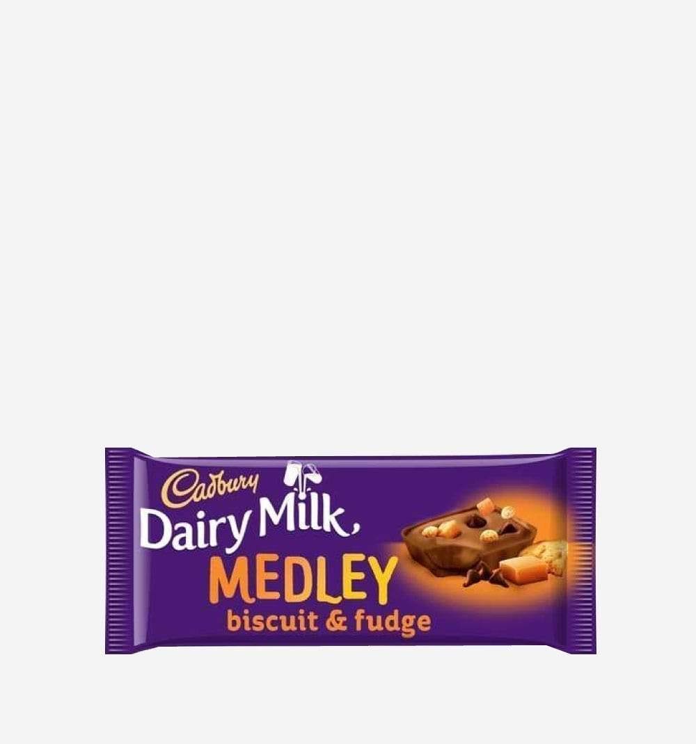 Cadbury Dairy Milk Medley Fudge Chocolate Bar - 93g