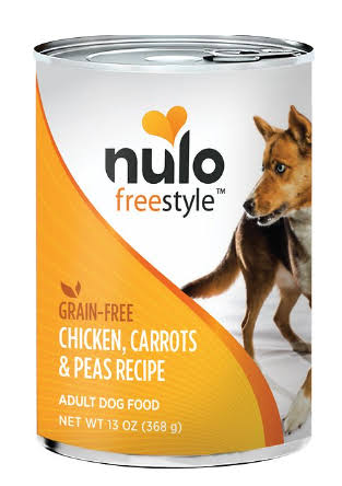 Nulo Freestyle Dog Food - Chicken Carrots & Peas, 368g
