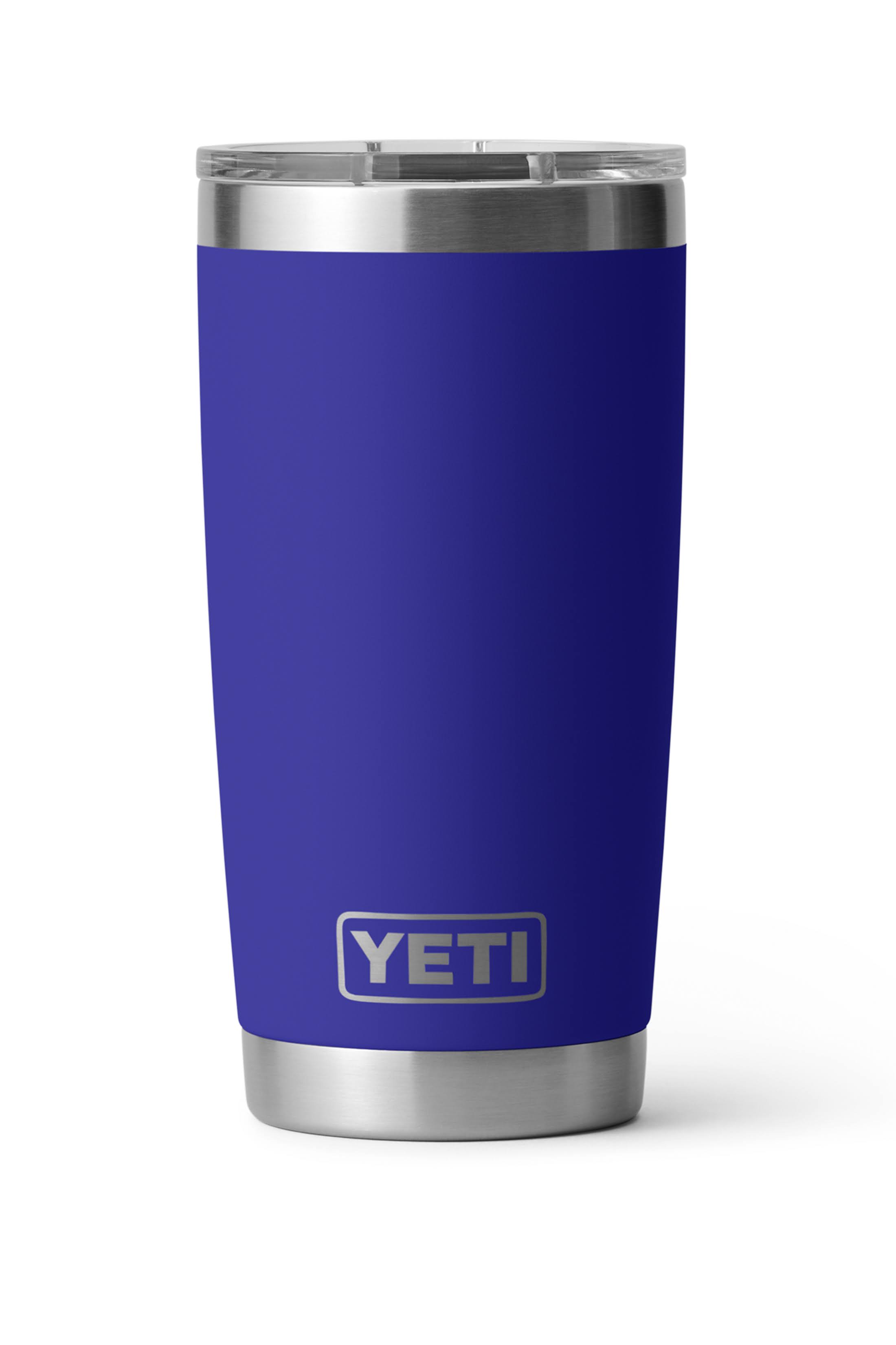 Yeti Rambler 20oz 600ml Tumbler with Magslider Lid - Offshore Blue